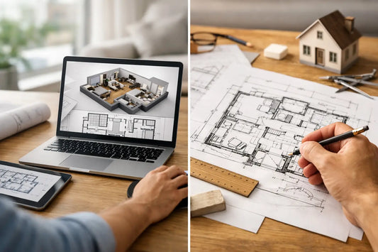 Digital Plans vs Custom Drawings for Your Home
