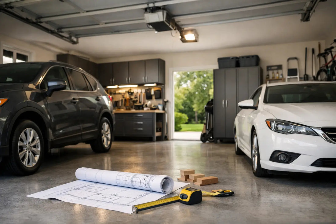 Two Car Garage Dimensions That Work Harder