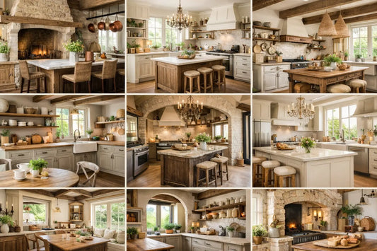 9 French Country Kitchen Layout Ideas