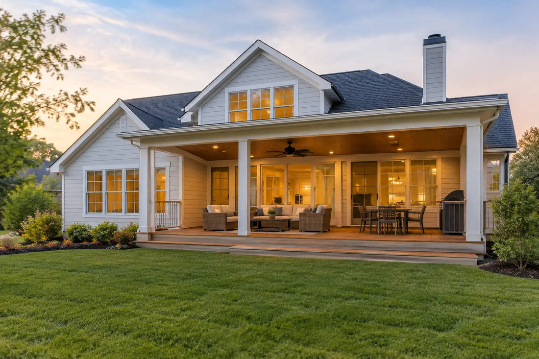 Best House Plans With Rear Porch Features