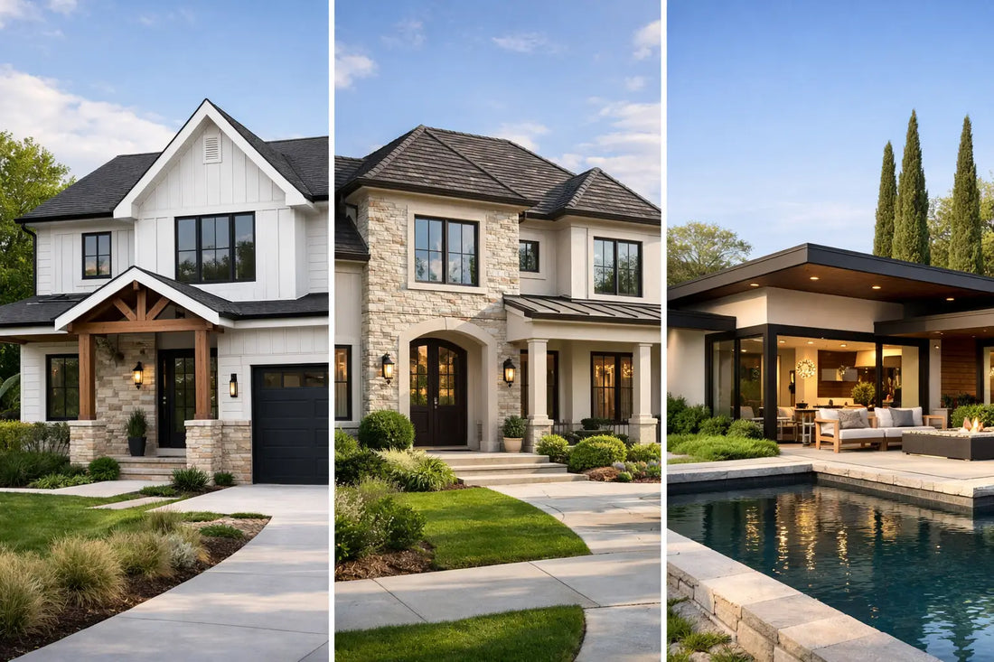 10 Modern Transitional Exterior Design Ideas