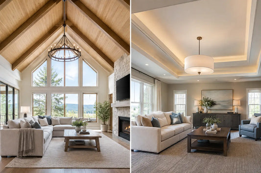 Vaulted Versus Tray Ceilings: Which Fits?