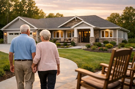 Custom Ranch Plan for Aging in Place