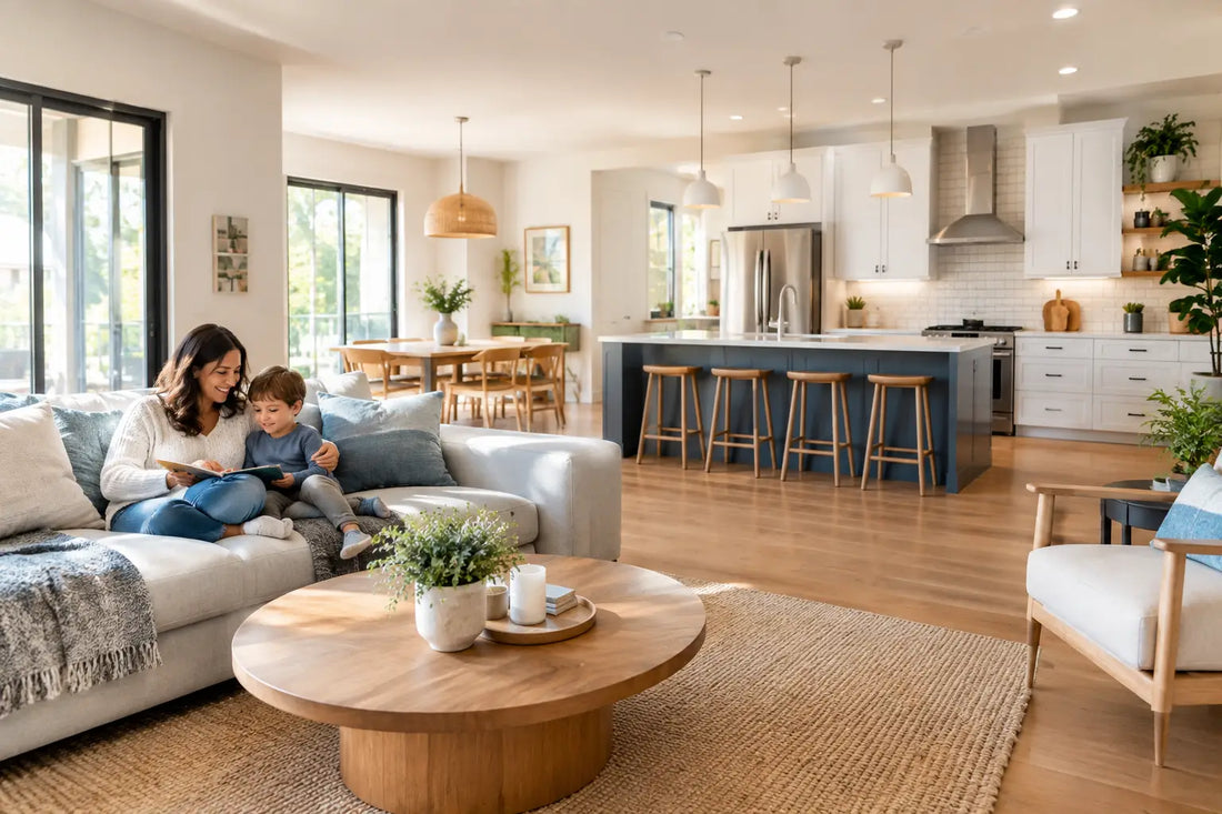 Open Concept Redesign for Family Living That Works