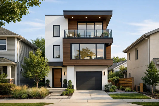 Small Lot Infill House Plan Example That Works