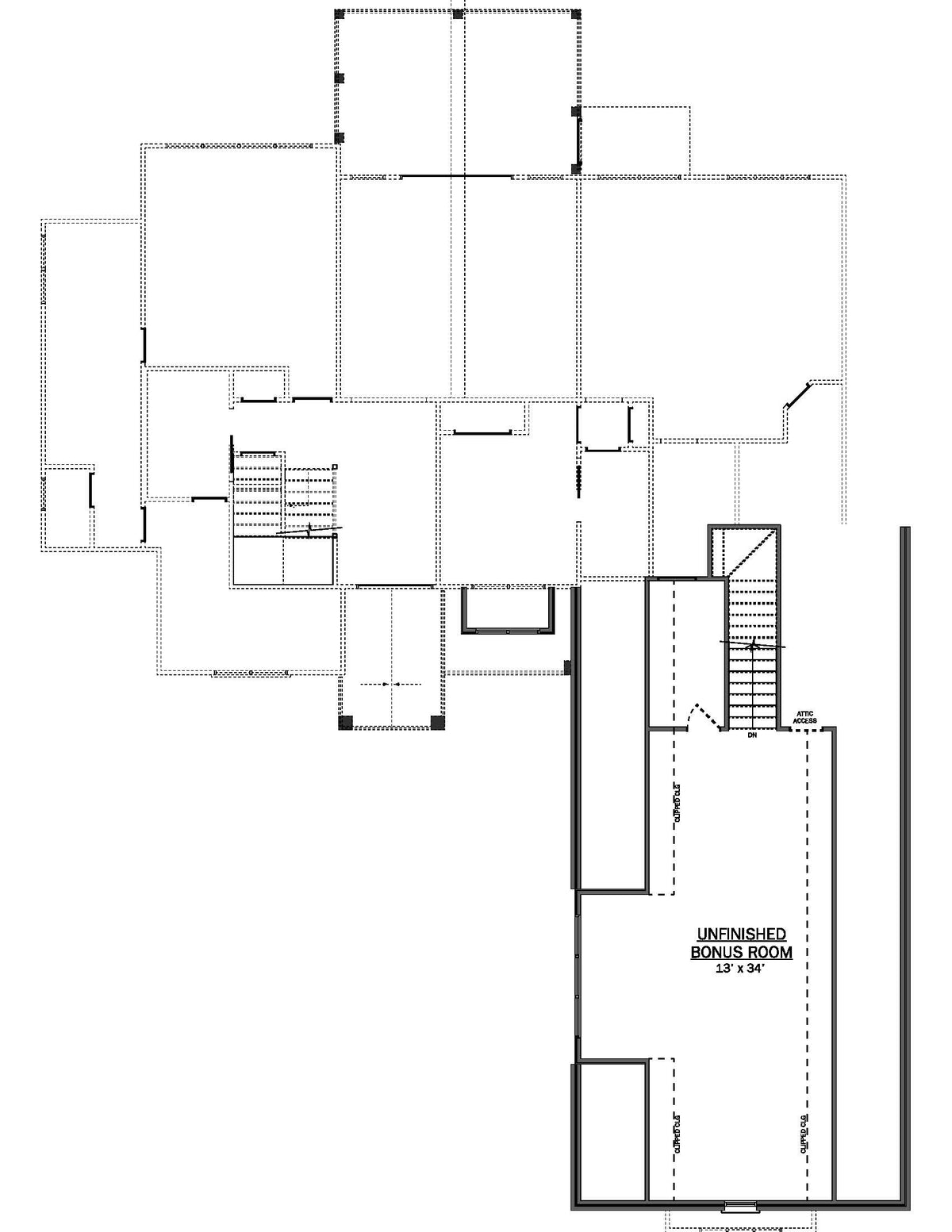 Plan No. 3058 - Modern Craftsman with Finished Basement