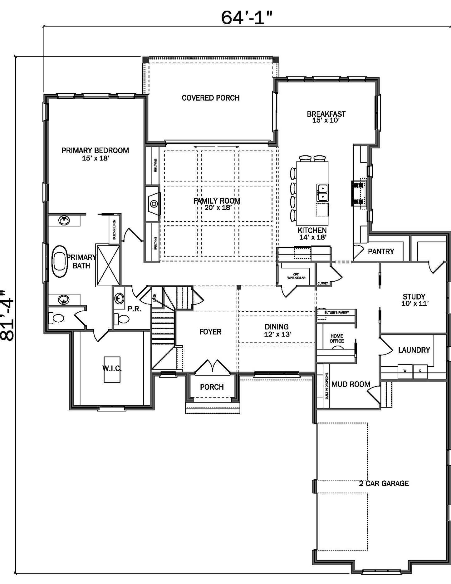 Plan No. 3735 – English Tudor