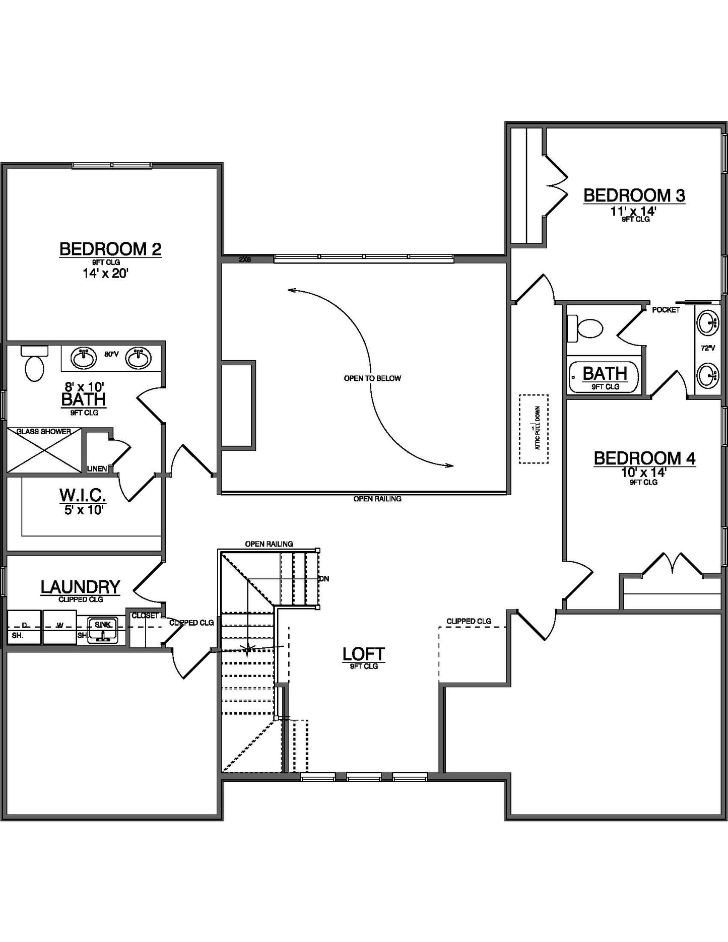Plan No. 3308 Modern Farmhouse House Plan - 3,308 sq ft | 4 Bed 3.5 Bath