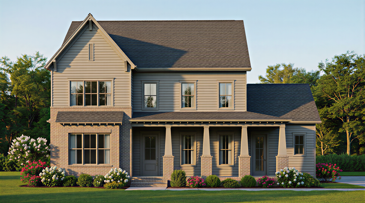 Plan No. 3271 Modern Transitional - 3,271 sq ft