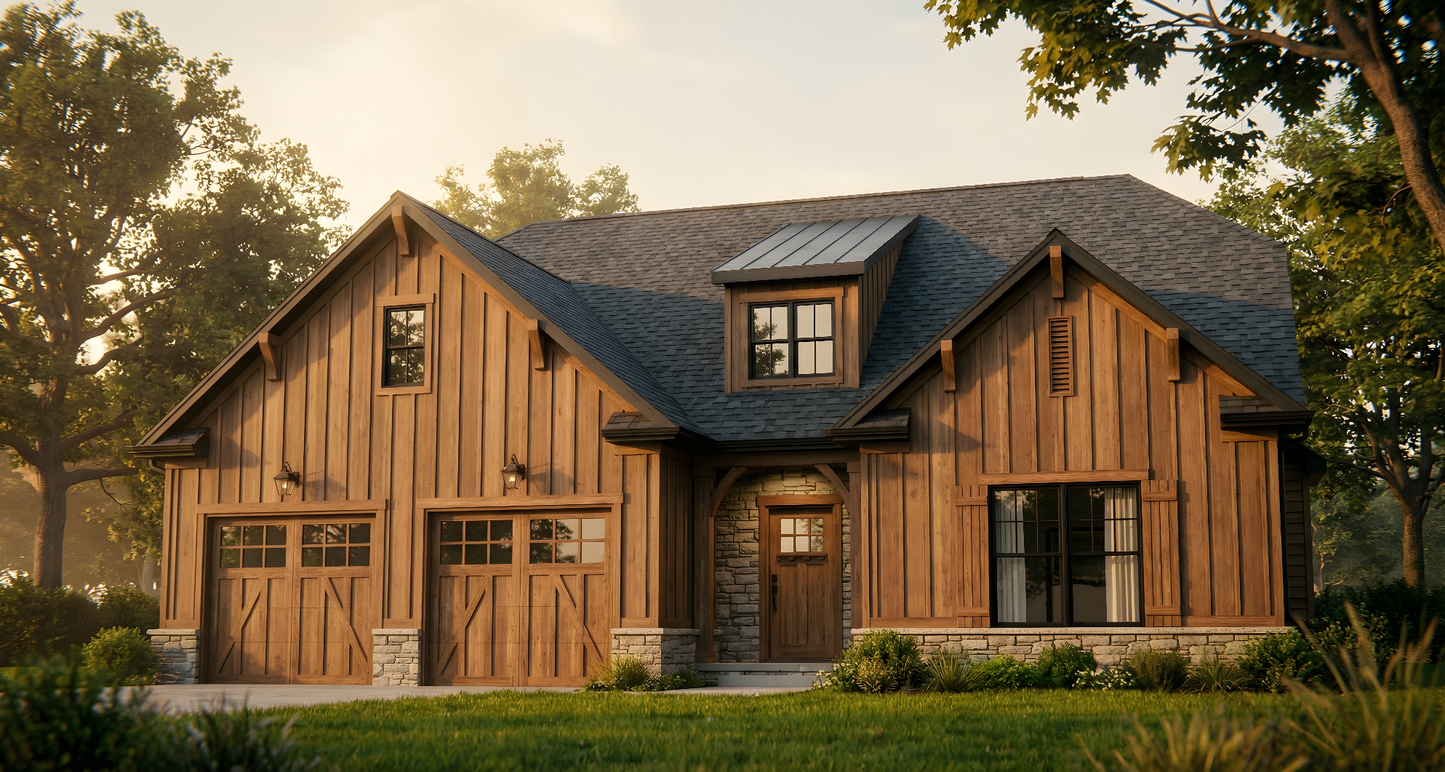 mountain cabin