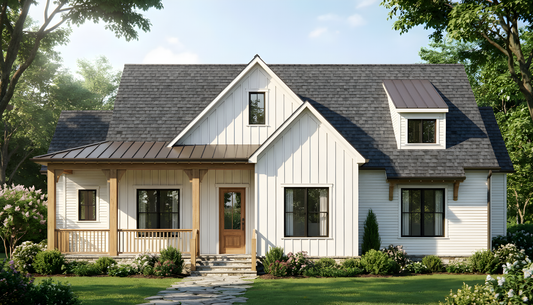 Plan No. 1898 Cottage Ranch House Plan