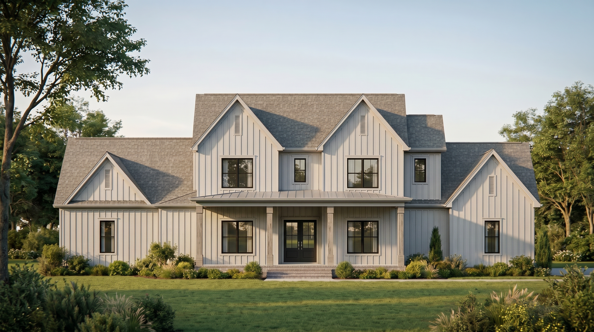 modernfarm house